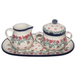 KOMPLET deserowy Cukiernica i Mlecznik