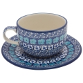 Tee Kaffee TASSE 200 ml mit Untertasse 768-2338.jpg
