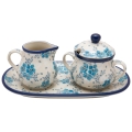 Sugar bowl 200 ml and Milk jug 200 ml SET with a tray 422-2495.jpg