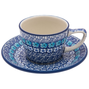 Tee Kaffee TASSE 200 ml mit Untertasse