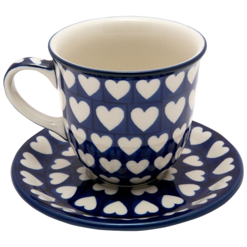 Tee Kaffee TASSE 300 ml mit Untertasse 773-0375J.jpg
