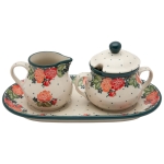 Sugar bowl and milk jug SET