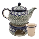 CZAJNIK do herbaty Imbryk 800 ml z sitkiem i podgrzewaczem