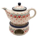 Teekanne 0.9 l mit Stövchen