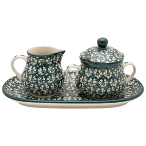 Zuckerdose und Milchkännchen SET