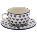 Tee Kaffee TASSE 200 ml mit Untertasse 768-0570B.jpg