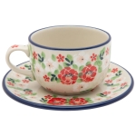 Tee  Kaffee TASSE 200 ml mit Untertasse