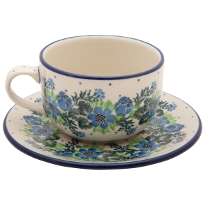 Tee  Kaffee TASSE 200 ml mit Untertasse