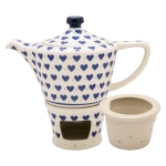 Teapot 500 ml with tea infuser and warmer