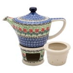Teapot 500 ml with tea infuser and warmer