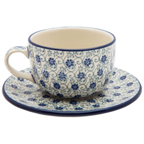 Tee Kaffee TASSE 200 ml mit Untertasse 768-2068.jpg
