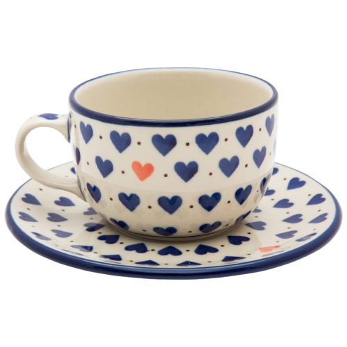 Tee Kaffee TASSE 200 ml mit Untertasse 768-0570.jpg