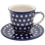 Tee Kaffee TASSE 200 ml mit Untertasse