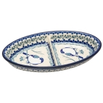 Oval DIVIDED PLATTER 22.5 cm