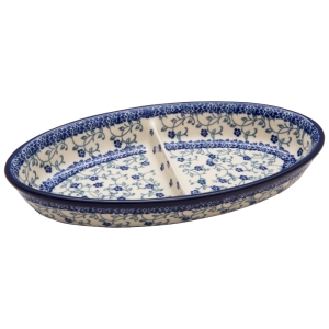 Servierplatte Zweigeteilt 22.5 cm