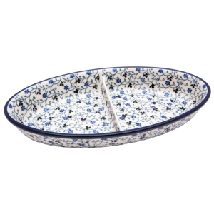 Oval DIVIDED PLATTER 22.5 cm