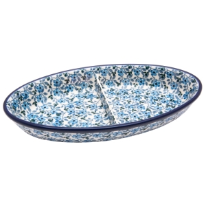 Oval DIVIDED PLATTER 22.5 cm