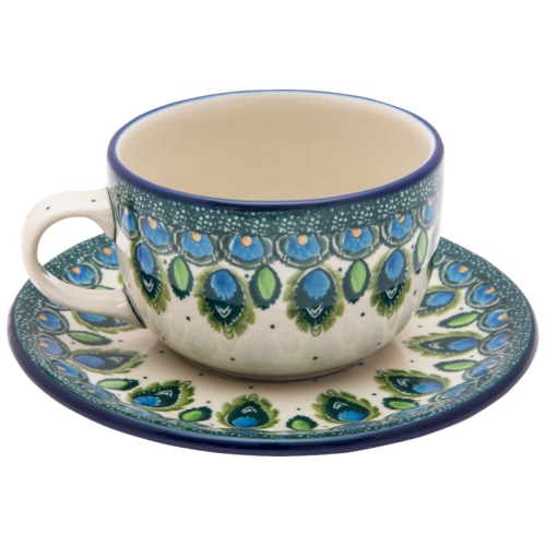 Tee Kaffee TASSE 200 ml mit Untertasse 768-2218.jpg
