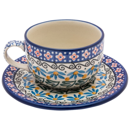 Tee Kaffee TASSE 200 ml mit Untertasse 768-0981.jpg