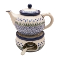 TEA COFFEE SET FOR 6 Teapot Warmer Cups Plates Sugar bowl Milk jug 504-0490A.jpg