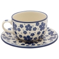 Tee Kaffee TASSE 200 ml mit Untertasse 768-0043A.jpg
