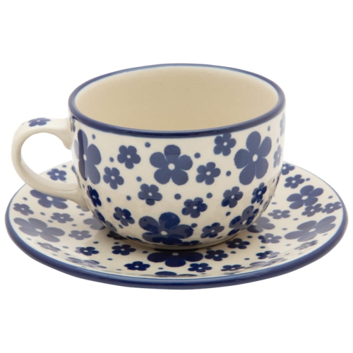 Tee Kaffee TASSE 200 ml mit Untertasse 768-0043A.jpg