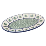 Oval platter 22 cm