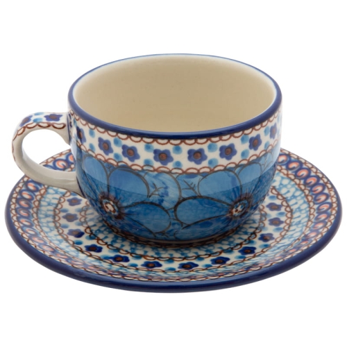 Tee Kaffee TASSE 200 ml mit Untertasse 768-U0408C.jpg