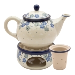 Teapot 900 ml with tea infuser and warmer