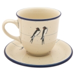 Tee  Kaffee TASSE 300 ml mit Untertasse