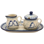 Sugar bowl and milk jug SET