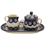 Sugar bowl and milk jug SET