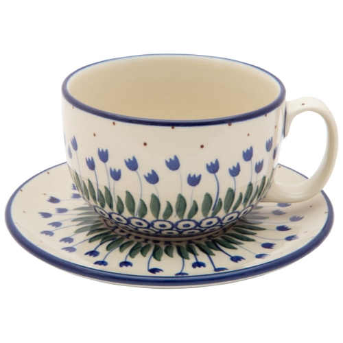 Tee Kaffee TASSE 350 ml mit Untertasse 769-0490A.jpg