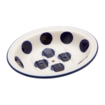 Soap dish 14 cm with drainage holes
