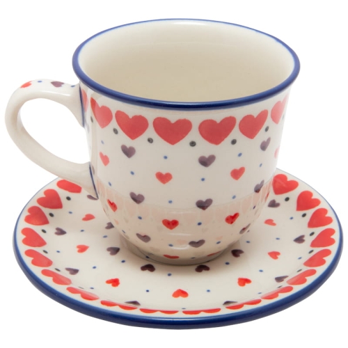 Tee Kaffee TASSE 300 ml mit Untertasse 773-2108.jpg
