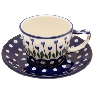 Tee Kaffee TASSE 200 ml mit Untertasse