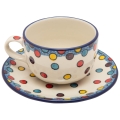 Tee Kaffee TASSE 200 ml mit Untertasse 768-U5028.jpg