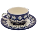 Tee Kaffee TASSE 150 ml mit Untertasse 767-0054A.jpg