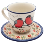 Tee  Kaffee TASSE 300 ml mit Untertasse