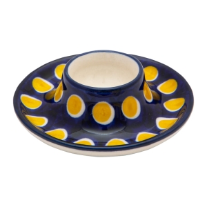 Flat egg cup