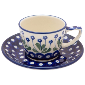 Tee Kaffee TASSE 200 ml mit Untertasse