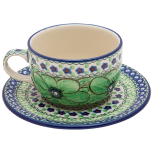 Tee  Kaffee TASSE 200 ml mit Untertasse