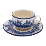 TASSE doppelter Espresso 100 ml mit Untertasse