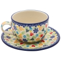 Tee  Kaffee TASSE 200 ml mit Untertasse 768-U4974.jpg