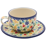 Tee  Kaffee TASSE 200 ml mit Untertasse