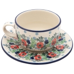 Tee Kaffee TASSE 200 ml mit Untertasse