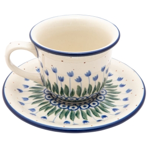 Tee Kaffee TASSE 150 ml mit Untertasse