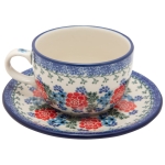 Tee  Kaffee TASSE 200 ml mit Untertasse