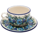 Tee  Kaffee TASSE 200 ml mit Untertasse