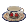 TASSE doppelter Espresso 100 ml mit Untertasse 771-U4908.jpg
